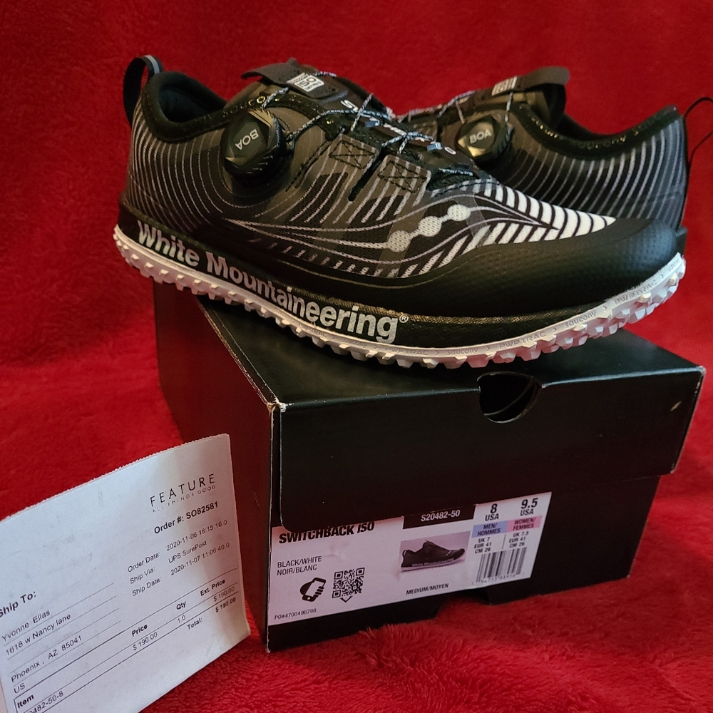 Saucony x mountaineering shoes